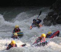 Descente en eau-vive
